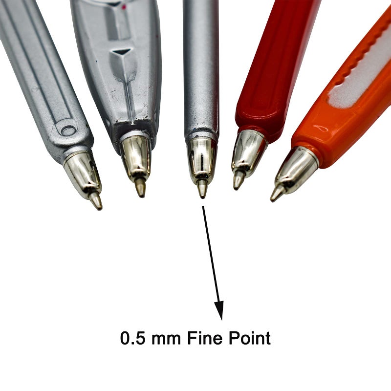 Maydahui 20 PCS Hardware Hand Tool Pens Novelty Shape Black ink Ballpoint Pen Pipe Wrench Pincer Pliers Art Knife Spanner Hammer Screwdriver 10 Colors for School Party Worker - Image 3